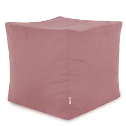 Puf Cub Pătrat - Catifea Soft