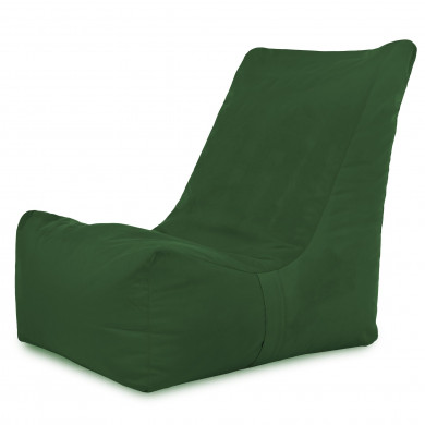Verde inchis fotoliu bean bag distinto velvet