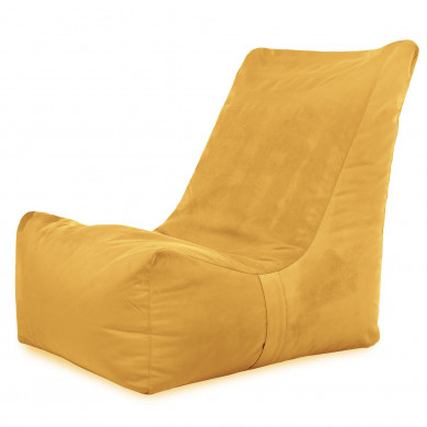 Muştar fotoliu bean bag distinto velvet