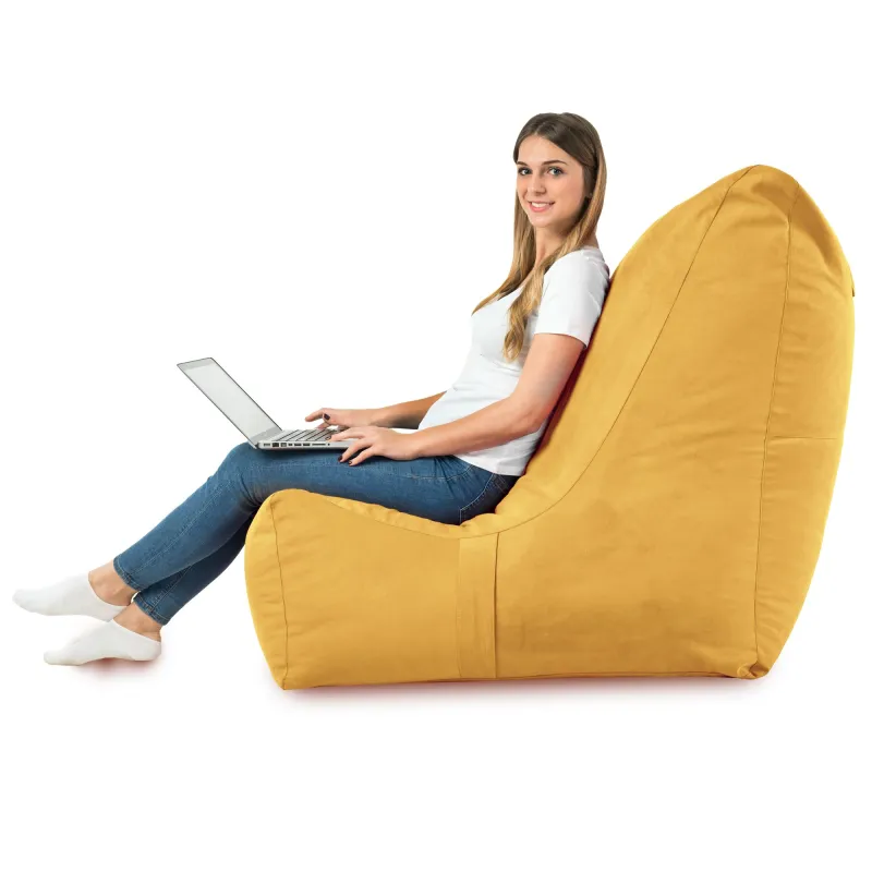 Fotoliu Puf Relax XXL pentru Adulți Disinto - Catifea Soft – vedere 45