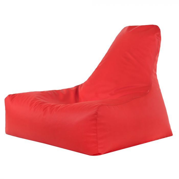 Roșu fotoliu bean bag bali piele ecologica