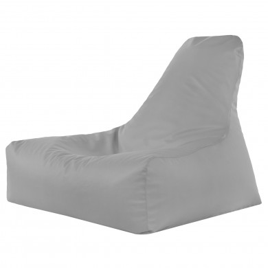 Gri deschis fotoliu bean bag bali piele ecologica