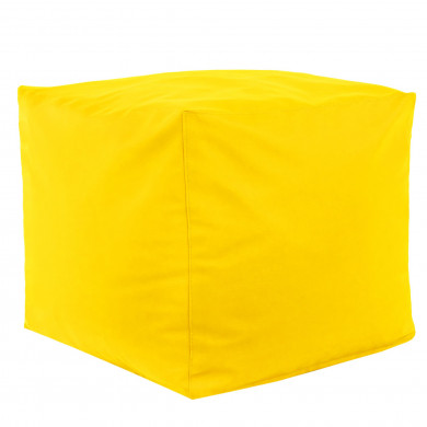 Însorit taburet pătrat cubo piele ecologica