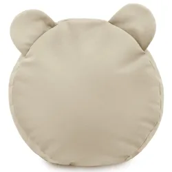 Puf Taburet Suport Picioare Rotund pentru copii Teddy - Catifea Soft