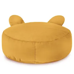 Puf Taburet Suport Picioare Rotund pentru copii Teddy - Catifea Soft – vedere 19