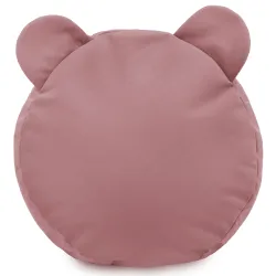 Puf Taburet Suport Picioare Rotund pentru copii Teddy - Catifea Soft