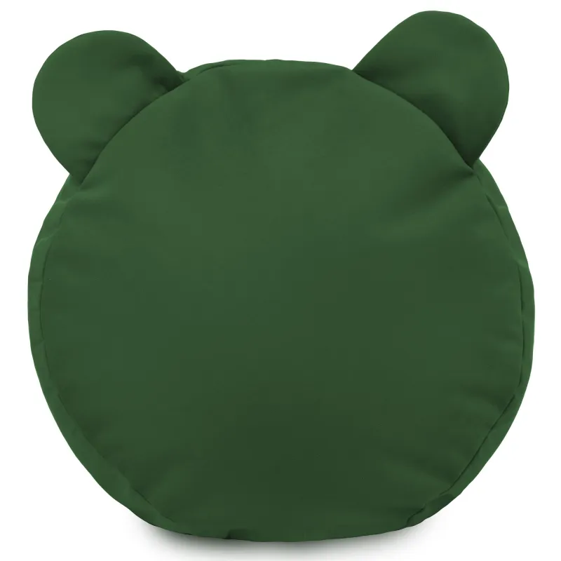 Puf Taburet Suport Picioare Rotund pentru copii Teddy - Catifea Soft – vedere 8