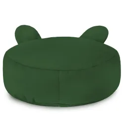 Puf Taburet Suport Picioare Rotund pentru copii Teddy - Catifea Soft – vedere 24