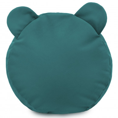 Albastru taburet teddy velvet