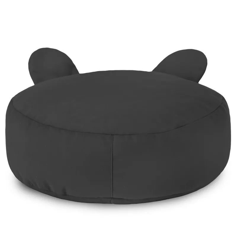 Puf Taburet Suport Picioare Rotund pentru copii Teddy - Catifea Soft – vedere 31
