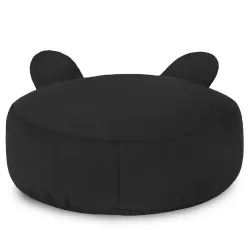 Puf Taburet Suport Picioare Rotund pentru copii Teddy - Catifea Soft – vedere 32