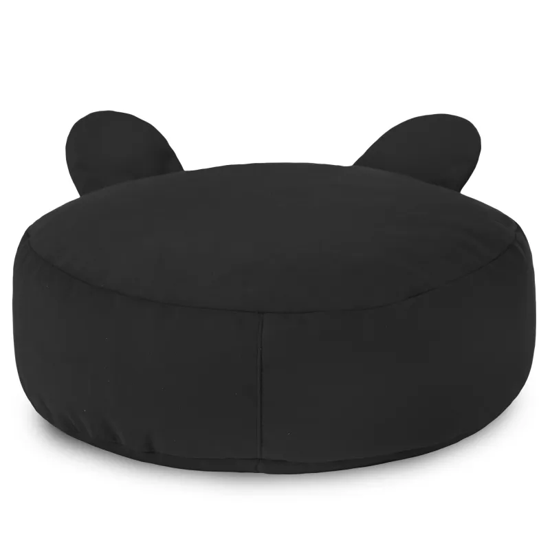 Puf Taburet Suport Picioare Rotund pentru copii Teddy - Catifea Soft – vedere 32