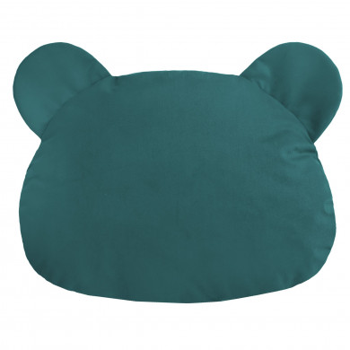 Albastru pernă teddy velvet