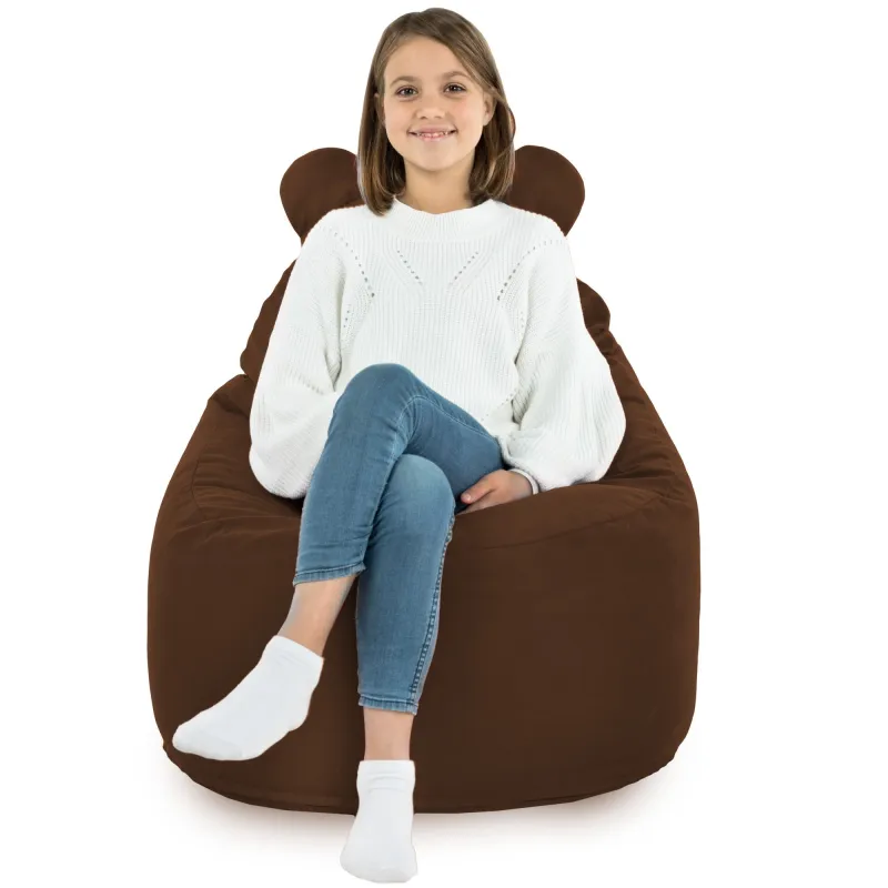 Fotoliu Puf pentru copii Teddy - Catifea Soft – vedere 49