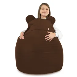 Fotoliu Puf pentru copii Teddy - Catifea Soft – vedere 65