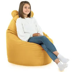 Fotoliu Puf pentru copii Teddy - Catifea Soft – vedere 34