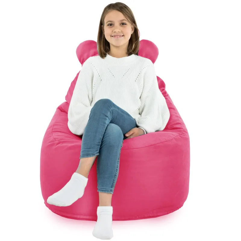 Fotoliu Puf pentru copii Teddy - Catifea Soft – vedere 52