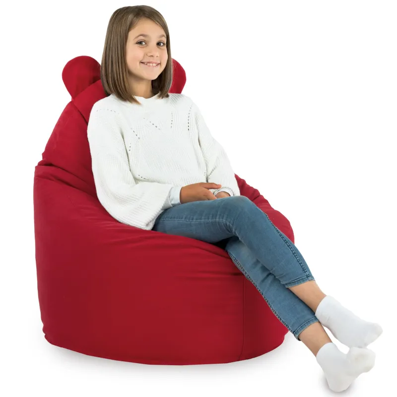 Fotoliu Puf pentru copii Teddy - Catifea Soft – vedere 37