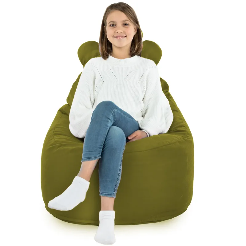 Fotoliu Puf pentru copii Teddy - Catifea Soft – vedere 54