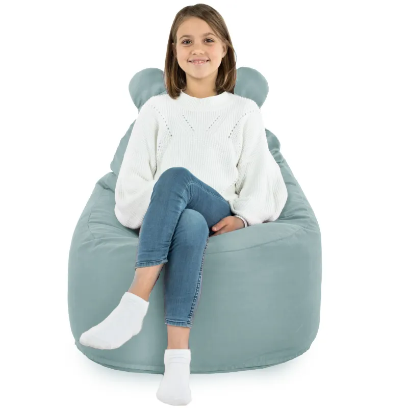 Fotoliu Puf pentru copii Teddy - Catifea Soft – vedere 56