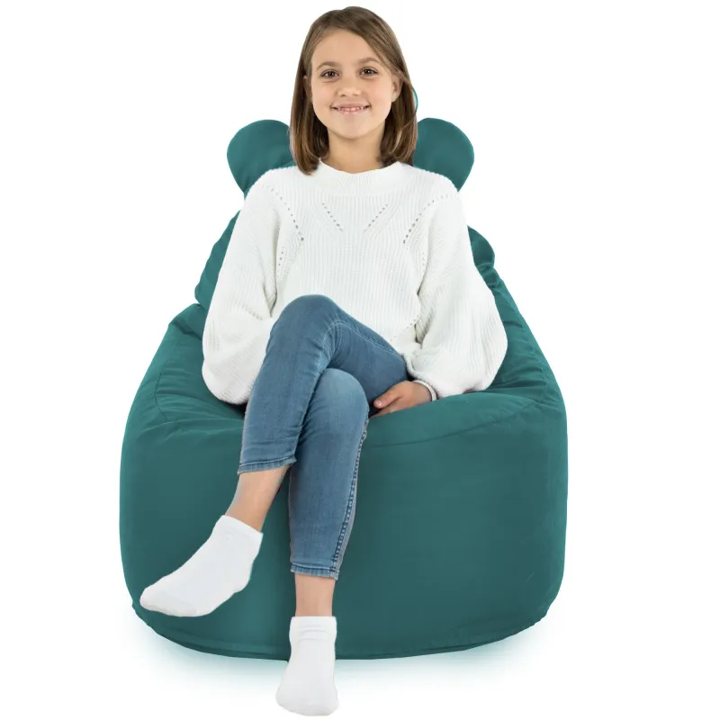 Fotoliu Puf pentru copii Teddy - Catifea Soft – vedere 57