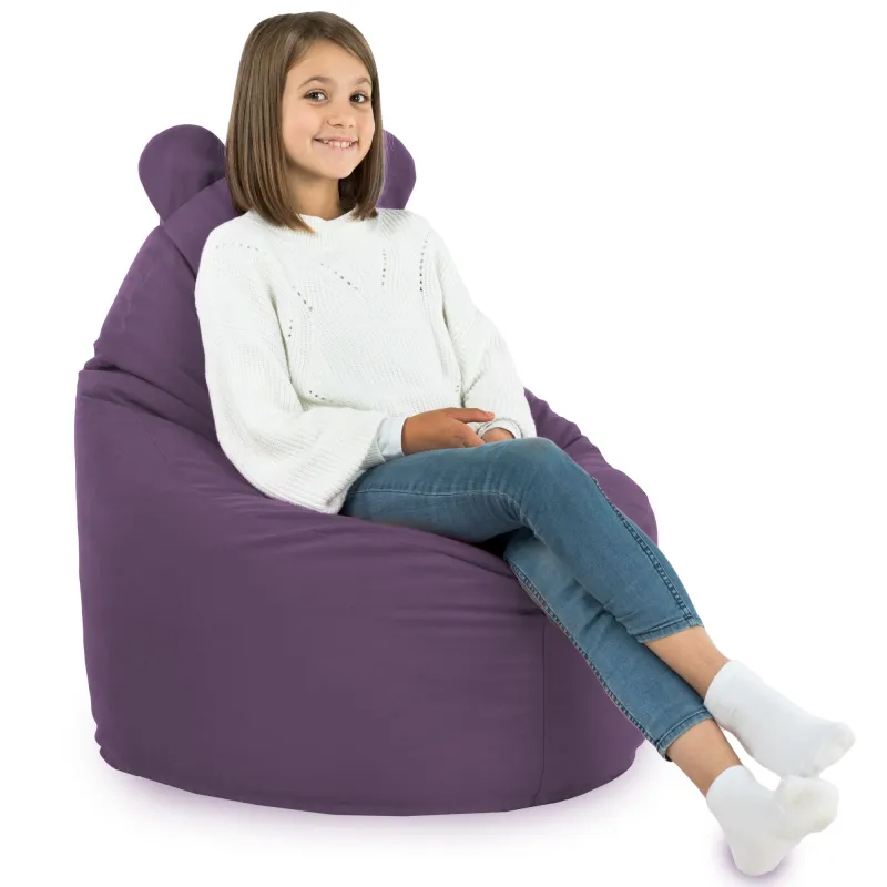 Fotoliu Puf pentru copii Teddy - Catifea Soft – vedere 43