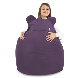 Fotoliu Puf pentru copii Teddy - Catifea Soft – vedere 75
