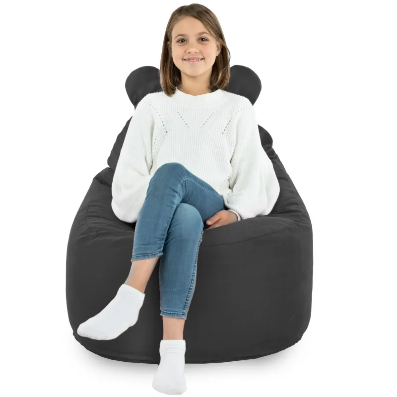Fotoliu Puf pentru copii Teddy - Catifea Soft – vedere 62
