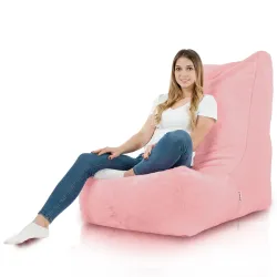 Fotoliu Puf Relax XXL pentru Adulți Disinto - Blană Artificială Yeti – vedere 7