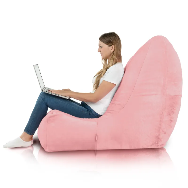 Fotoliu Puf Relax XXL pentru Adulți Disinto - Blană Artificială Yeti – vedere 10