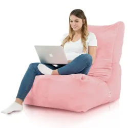 Fotoliu Puf Relax XXL pentru Adulți Disinto - Blană Artificială Yeti – vedere 8