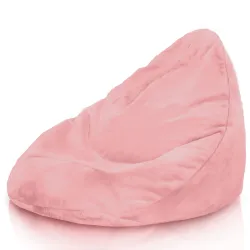 Fotoliu Puf tip Pară XXL Drop - Blană Artificială Yeti