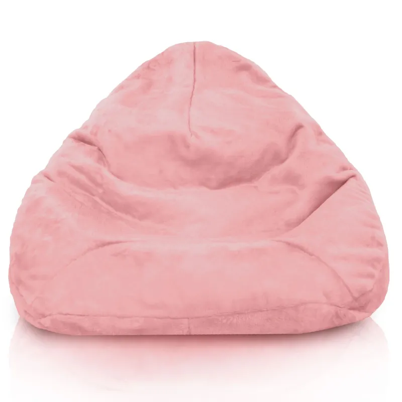 Fotoliu Puf tip Pară XXL Drop - Blană Artificială Yeti – vedere 9