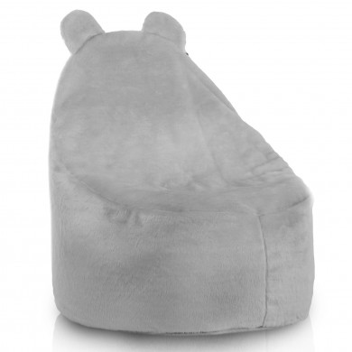 Yeti Gri fotoliu puf pentru copii teddy