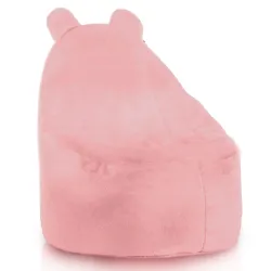 Fotoliu Puf pentru copii Teddy - Blană Artificială Yeti