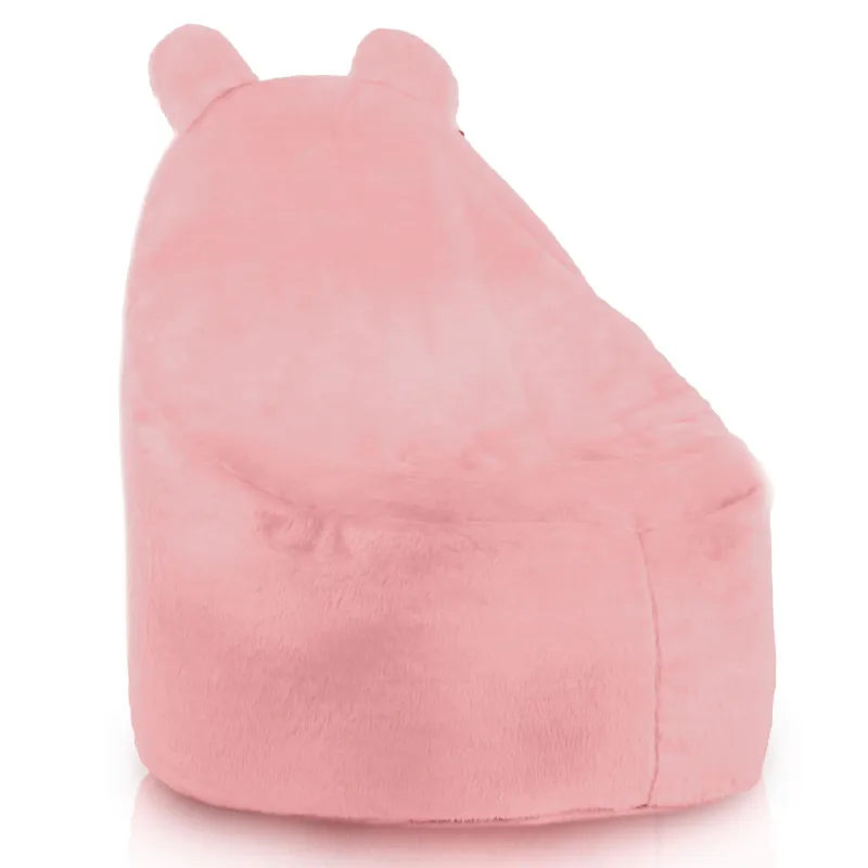 Fotoliu Puf pentru copii Teddy - Blană Artificială Yeti