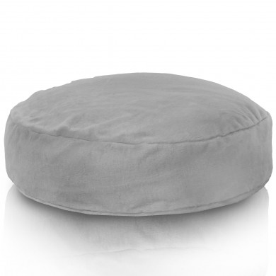 Yeti Gri perna rotund puf monaco