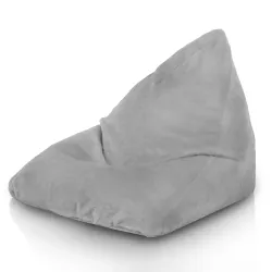 Fotoliu Puf relaxare de podea XL Bermuda - Blană Artificială Yeti