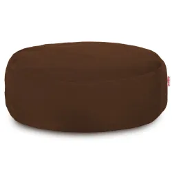 Puf Taburet Suport Picioare Rotund - Catifea Soft