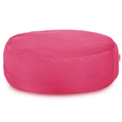 Puf Taburet Suport Picioare Rotund - Catifea Soft