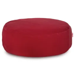 Puf Taburet Suport Picioare Rotund - Catifea Soft