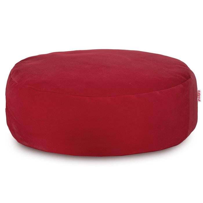 Roșu taburet velvet