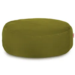 Puf Taburet Suport Picioare Rotund - Catifea Soft