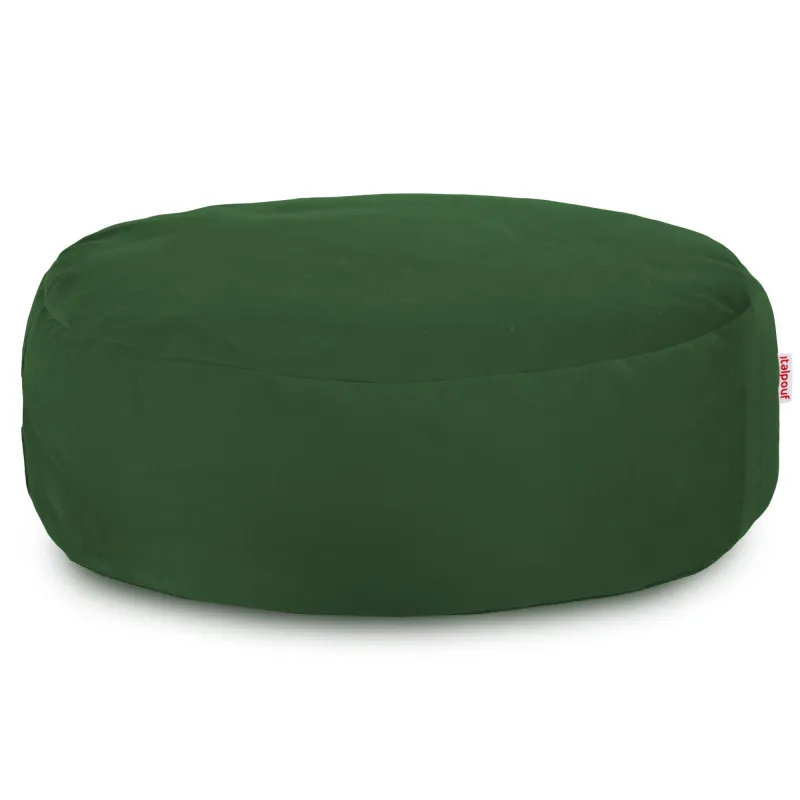 Puf Taburet Suport Picioare Rotund - Catifea Soft