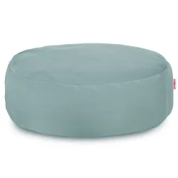 Puf Taburet Suport Picioare Rotund - Catifea Soft