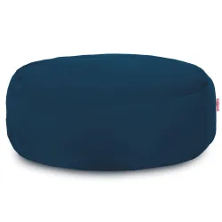 Puf Taburet Suport Picioare Rotund - Catifea Soft