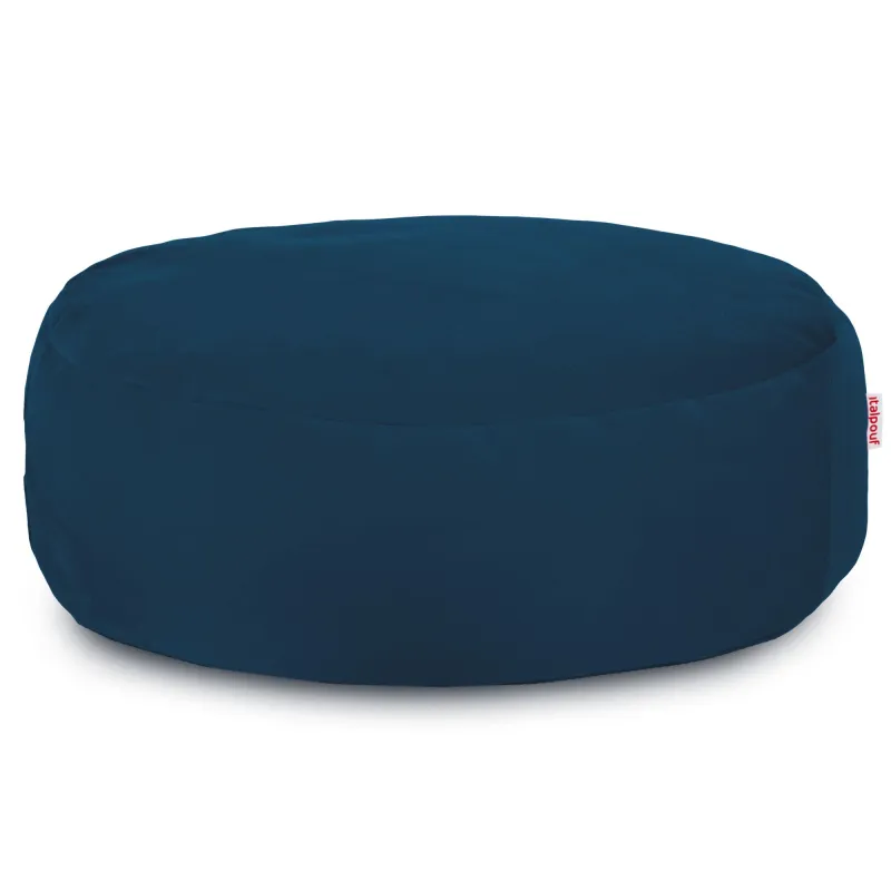 Puf Taburet Suport Picioare Rotund - Catifea Soft