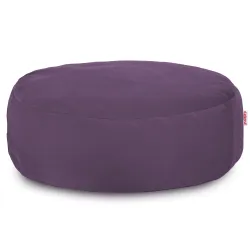 Puf Taburet Suport Picioare Rotund - Catifea Soft