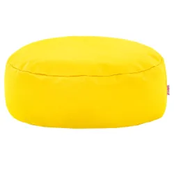 Puf Taburet Suport Picioare Rotund - Piele Ecologică