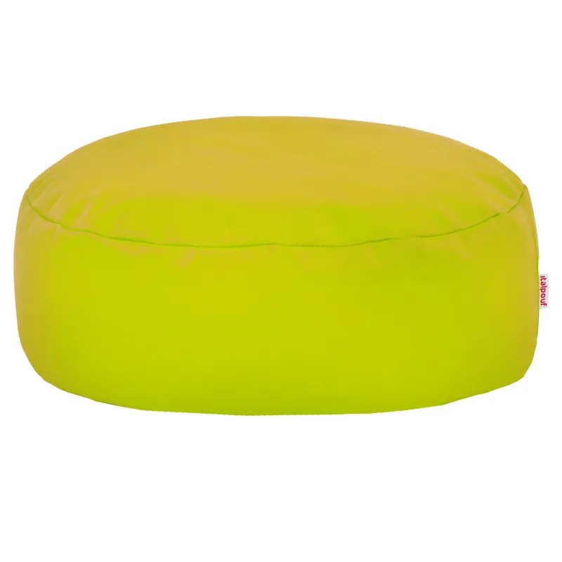 Puf Taburet Suport Picioare Rotund - Piele Ecologică
